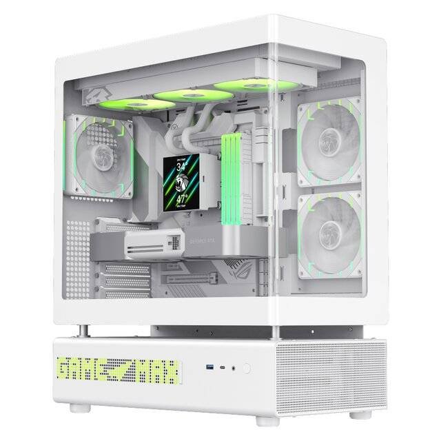 Cooler GAMEMAX N90 6-Fan Case (White)
