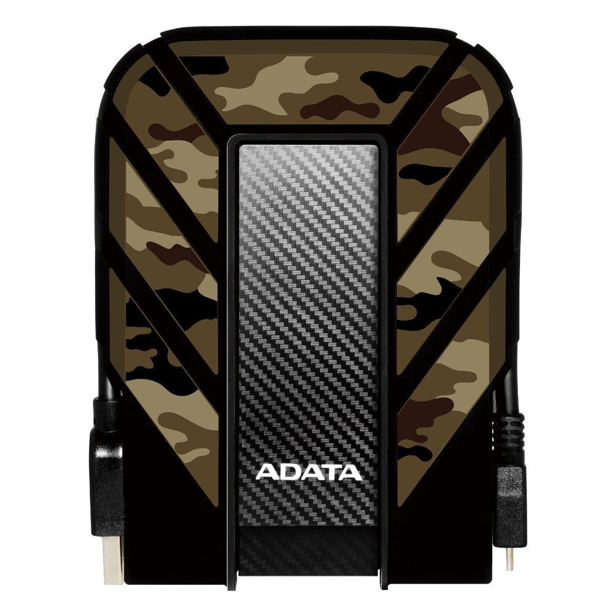 Storage ADATA HD710M Pro External Hard Drive USB 3.2 Military-Grade Shockproof Waterproof Rugged Camo Design — 1TB