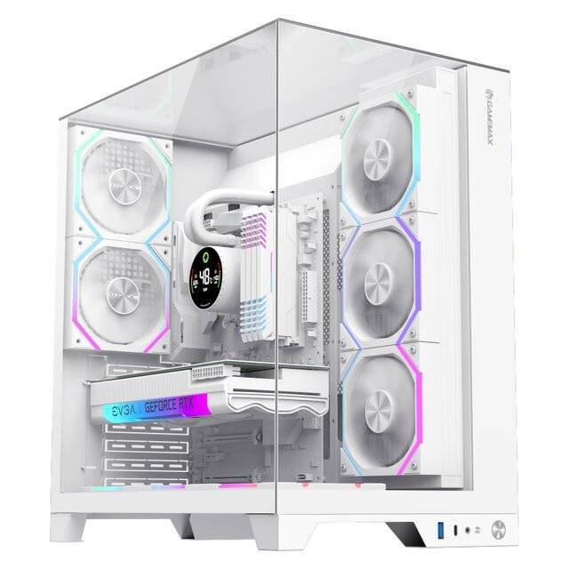 Cooler GAMEMAX Infinity Pro 5-Fan Case (White)