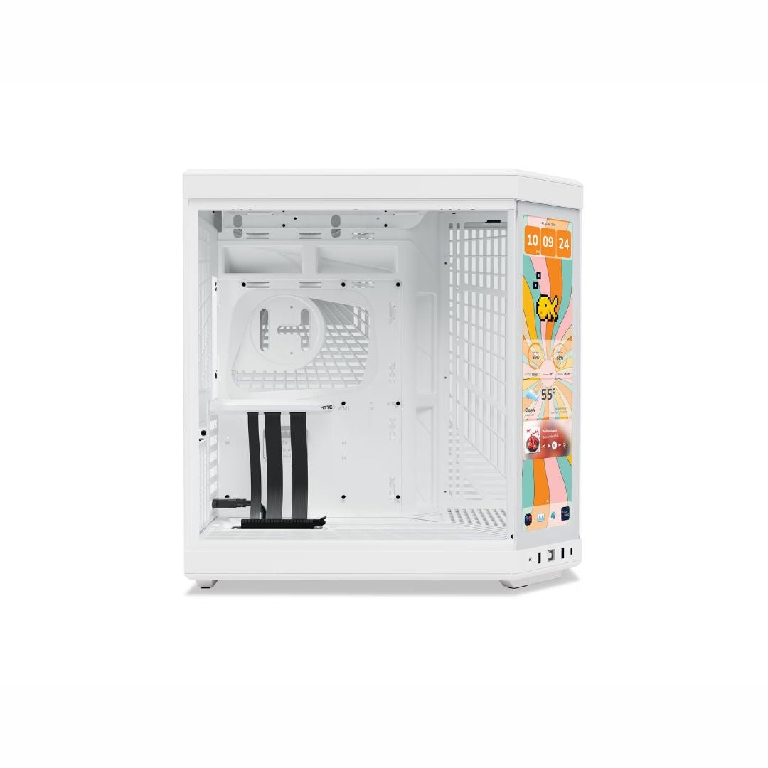 Case HYTE Y70 touch infinite Mid Tower ATX Case - Snow White