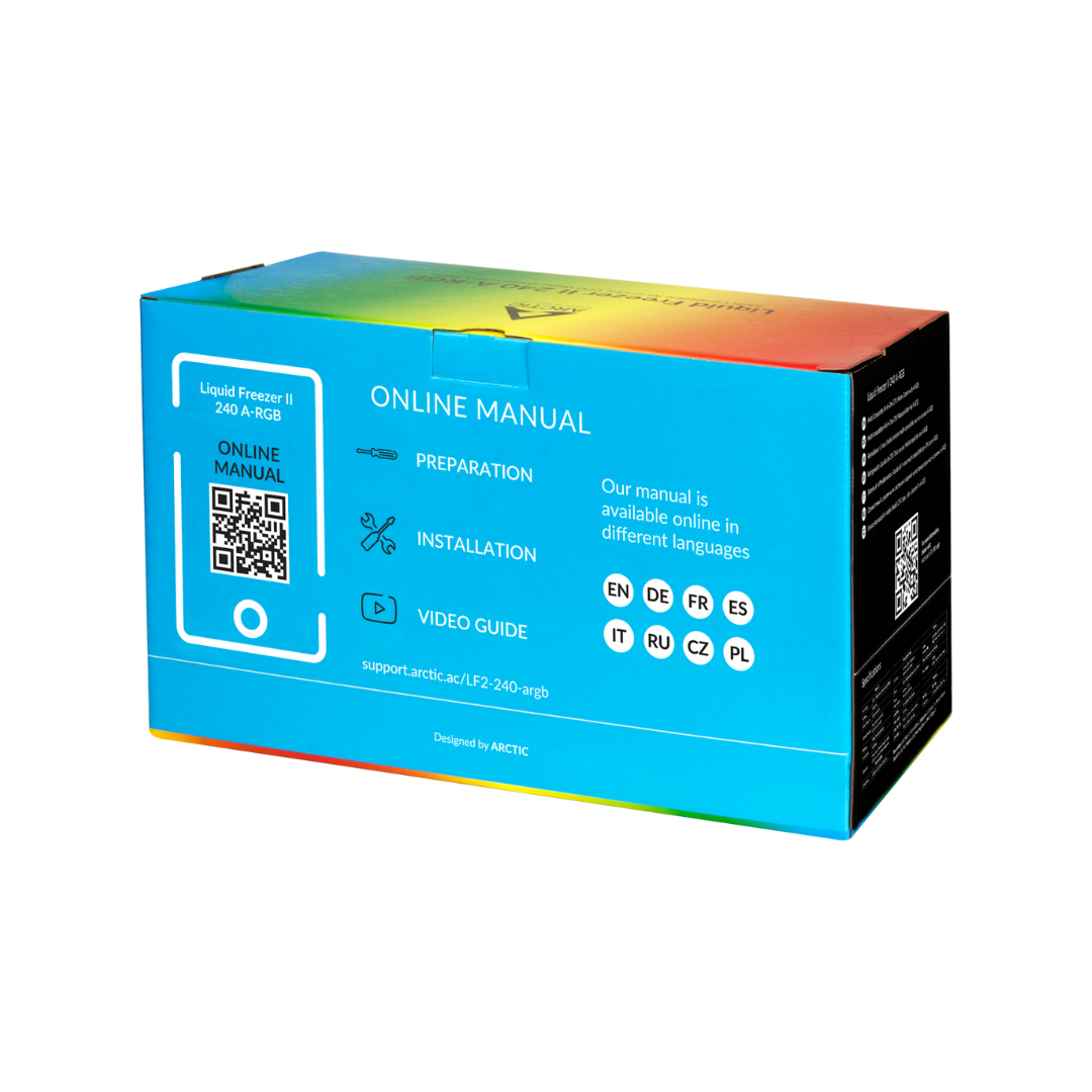Cooler Arctic Liquid Freezer II 240 A-RGB AIO Cooler
