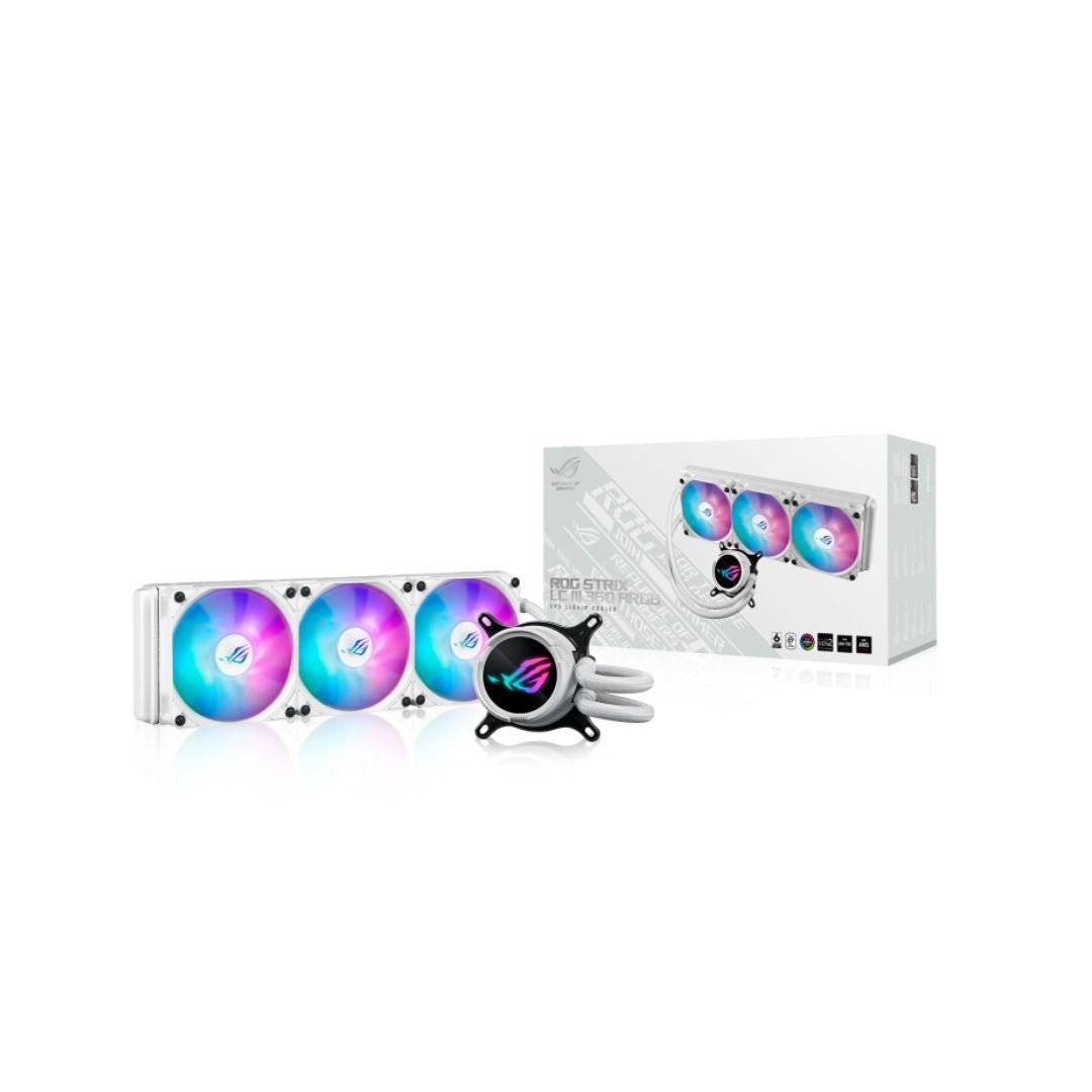 Cooler ASUS ROG Strix LC III 360 ARGB, White