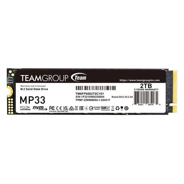 Storage Team Group MP33 2TB Gen3 SSD