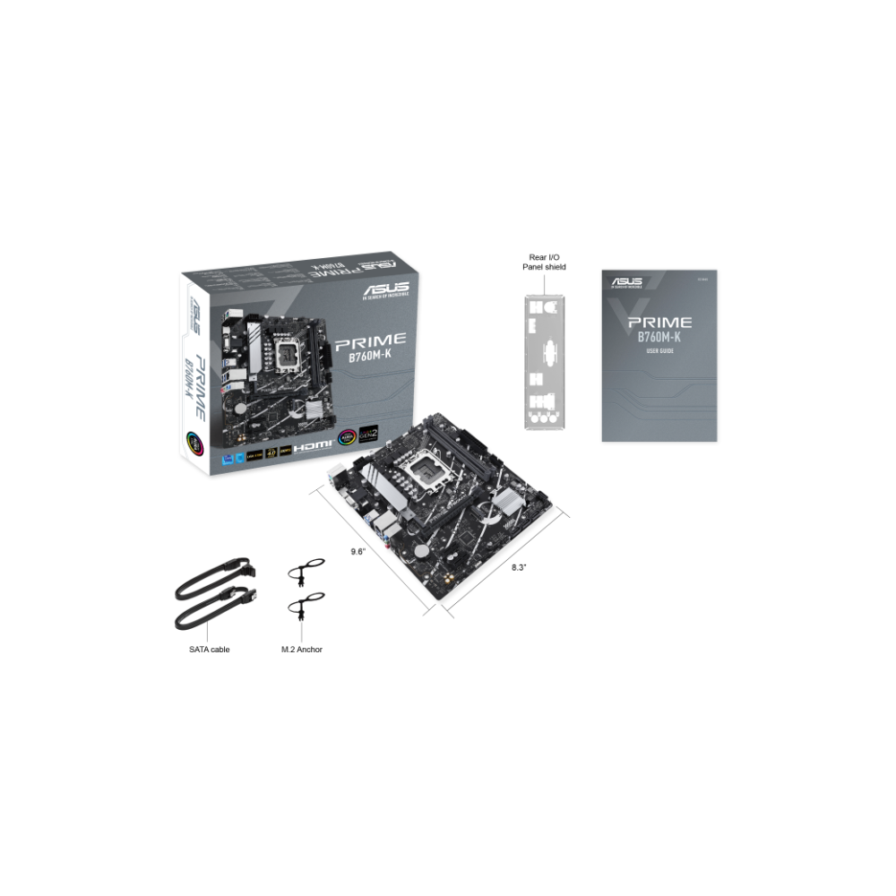 Motherboard ASUS Prime B760M-K LGA 1700LGA-Motherboard