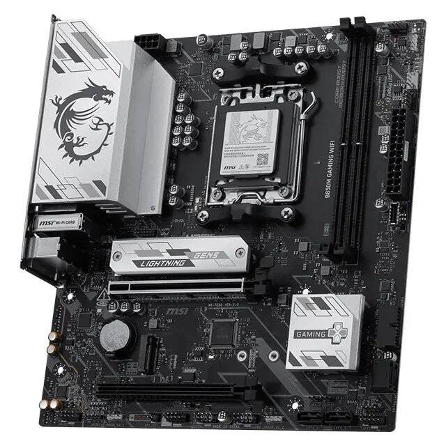 Motherboard MSI B850M Gaming WiFi 6E DDR5 AMD Motherboard