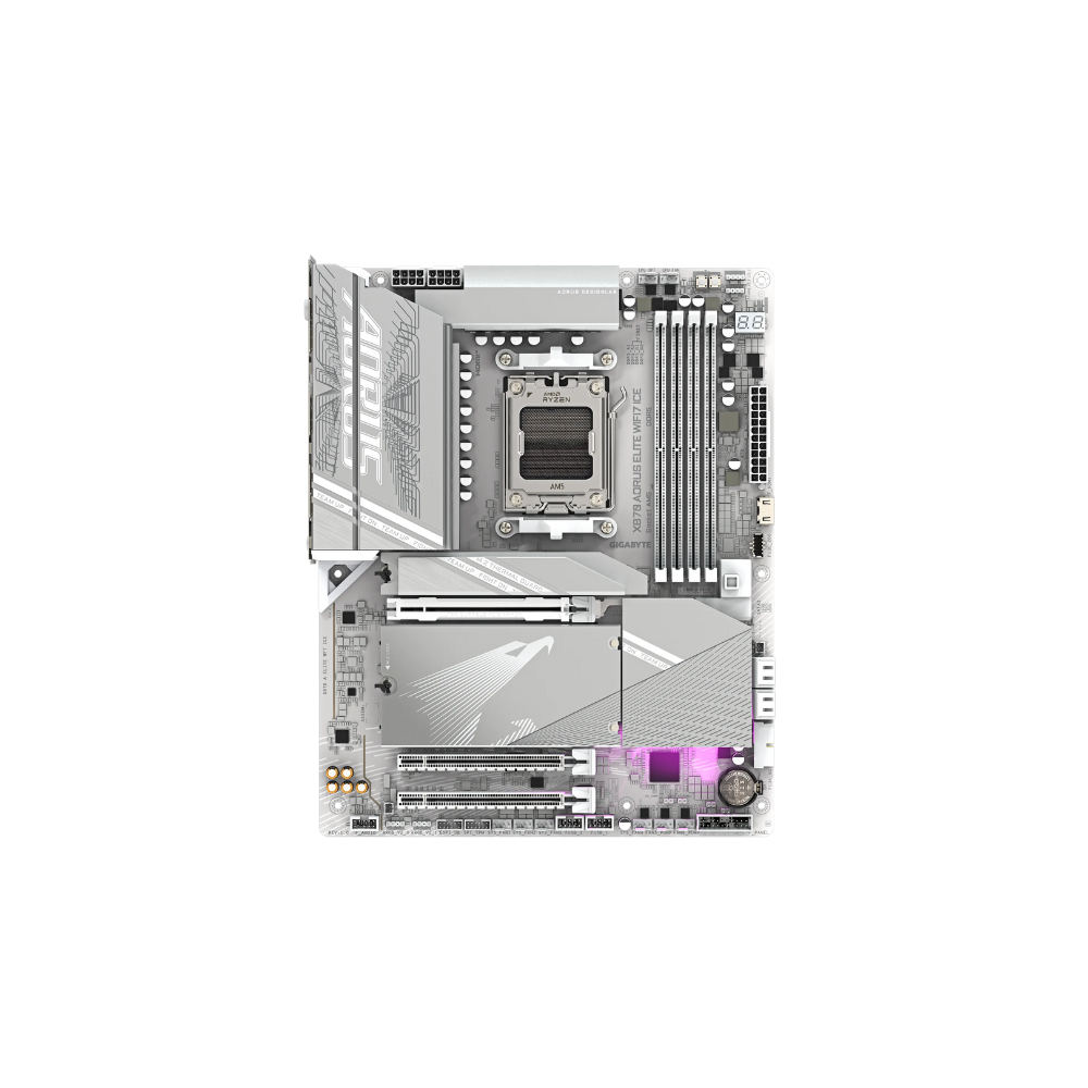 Motherboard GIGABYTE X870 AORUS ELITE WIFI7 ICE AM5 Motherboard