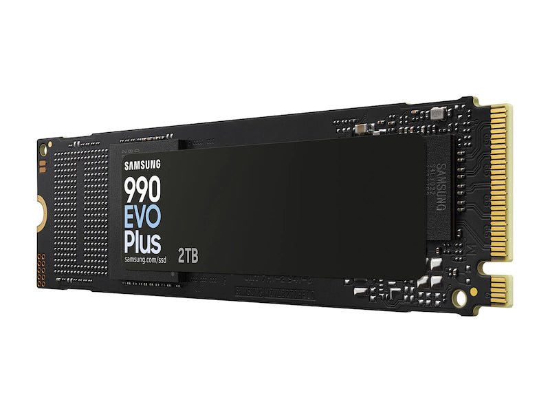 Storage Samsung 990 EVO Plus 2TB NVMe PCIe Gen 5.0 M.2 SSD - Up to 7,250 MB/s Read, 6,300 MB/s Write, Intelligent TurboWrite 2.0, HMB Technology