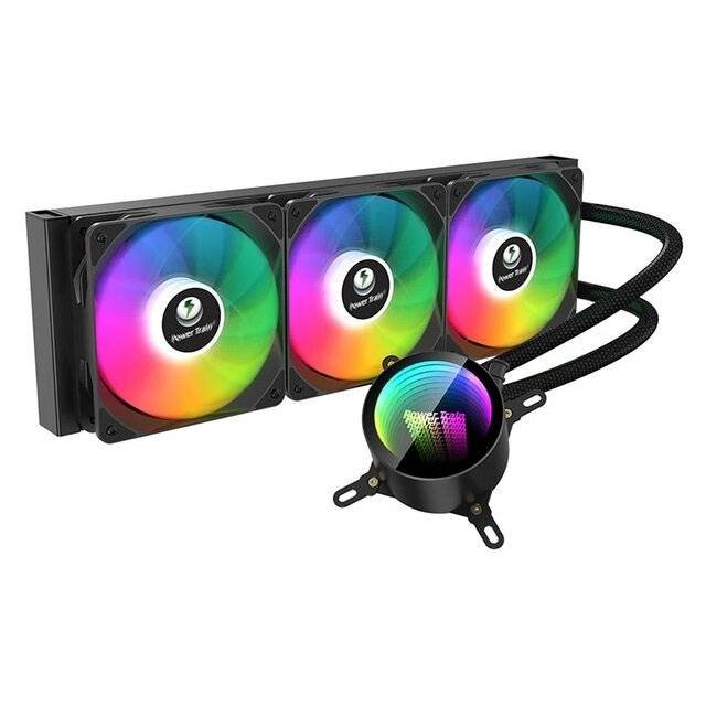 Cooler Power Train DL-360A RGB Liquid Cooled Radiator (Black)
