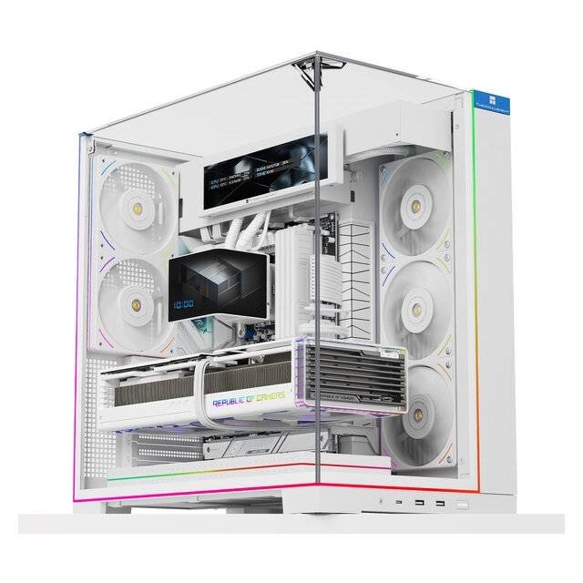 Cooler Thermalright TR-A70 Vision 5-Fan Case (White)