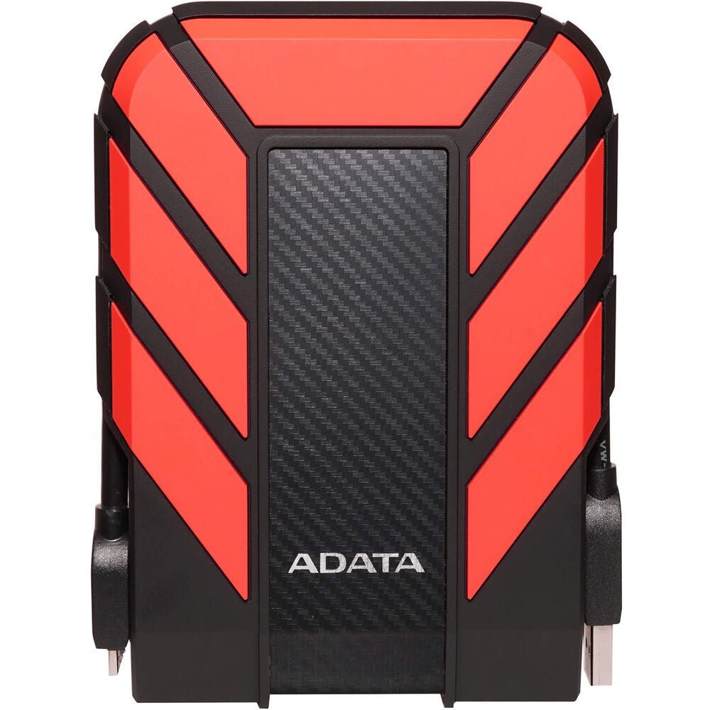 Storage ADATA HD710 Pro External Hard Drive USB 3.2 Military-Grade Shockproof Waterproof Rugged Design - 1TB — Red