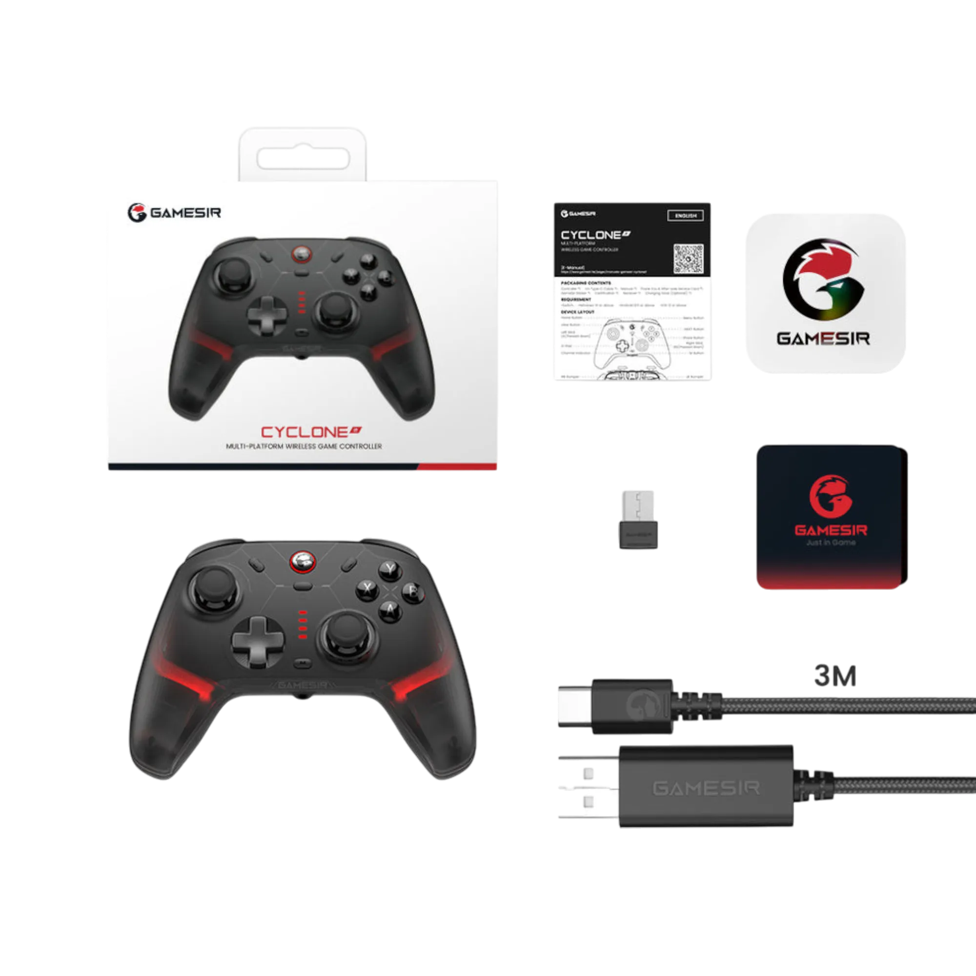 GameSir Cyclone 2 Multiplatform Wireless Controller