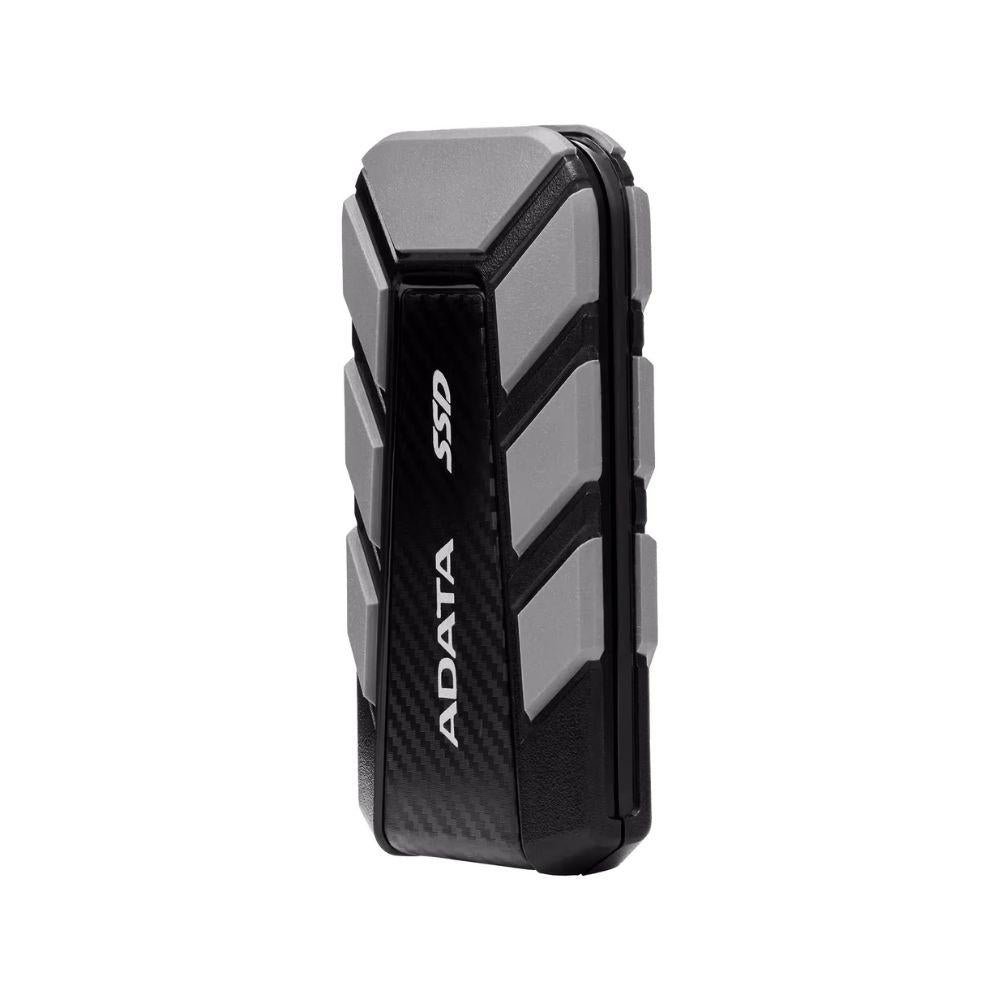 Storage ADATA SD820 4TB Rugged External SSD - USB 3.2 Gen 2×2, Up to 2000 MB/s, IP68 Waterproof & Dustproof, MIL-STD-810G Drop-Resistant Portable Drive — Gray