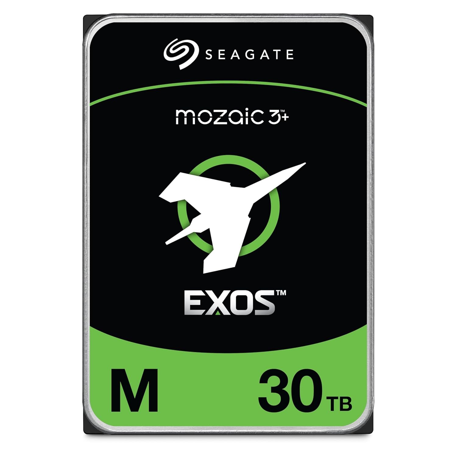 Storage Seagate Exos M 30TB Enterprise Internal Hard Drive HDD - 3.5in 6GB/s SATA 7200RPM 2.5M MTBF