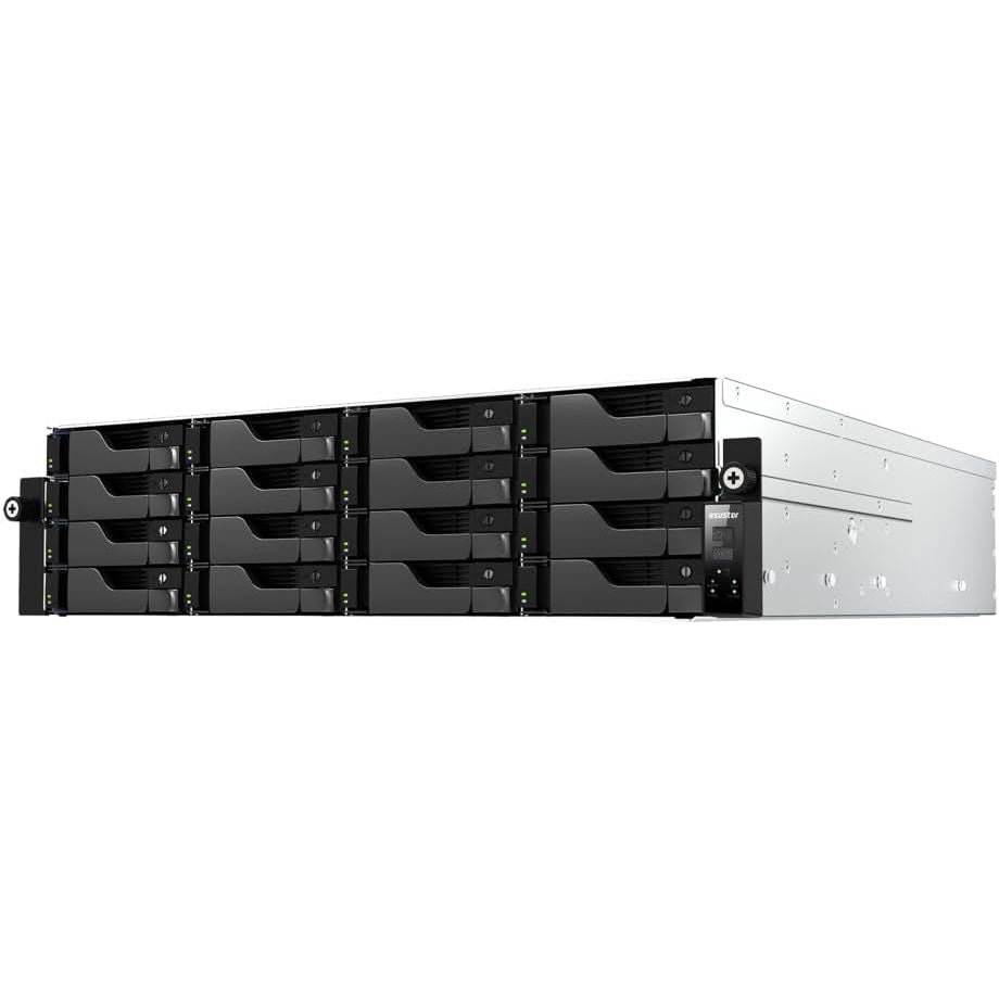 Storage Asustor Lockerstor 16 Pro AS7216RDX Rackmount NAS - 16-Bay Storage, AMD Ryzen 7 Pro, 16GB ECC DDR5, 10GbE