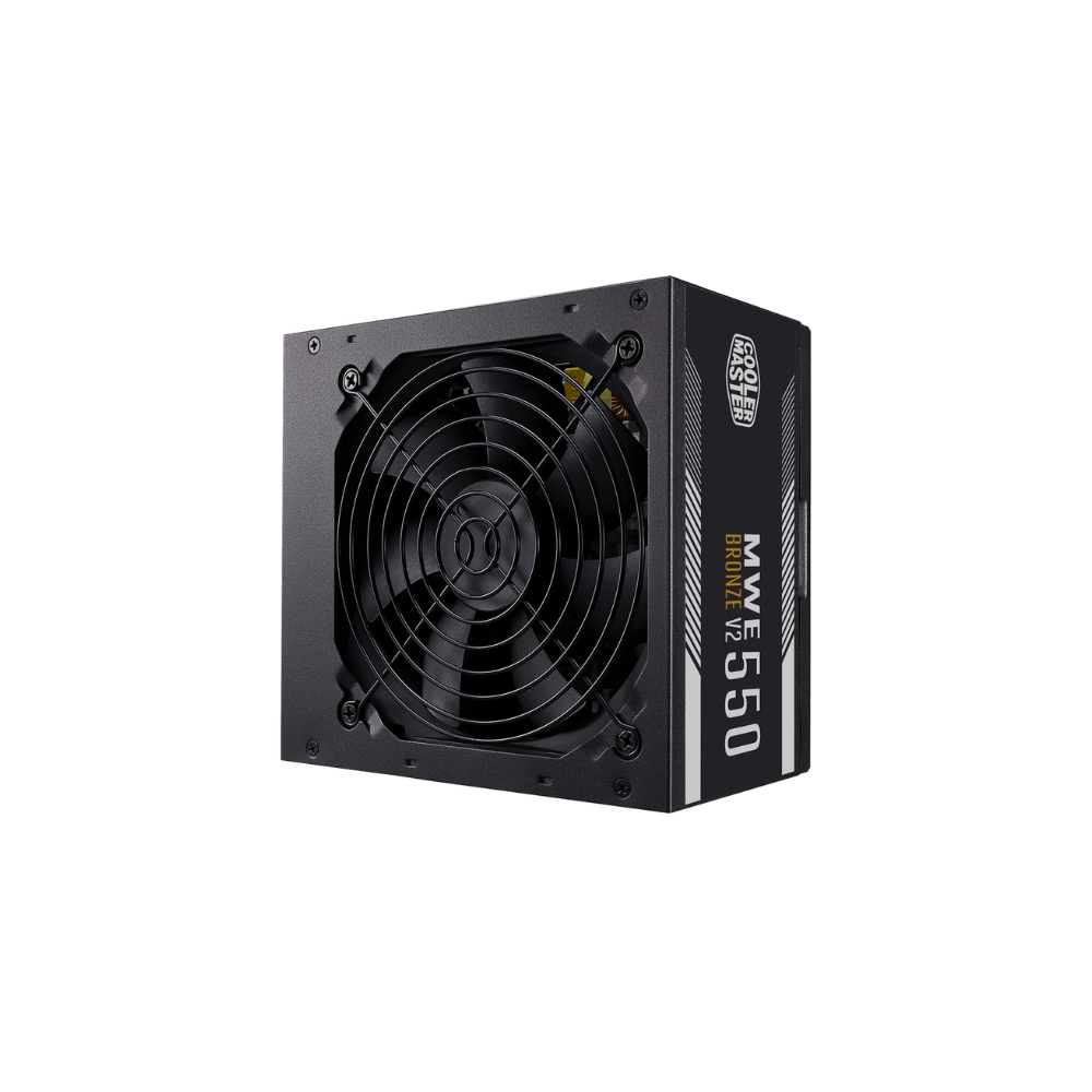 Power Supply COOLERMASTER MWE 550W 80+PLUS BRONZE V2 BLACK