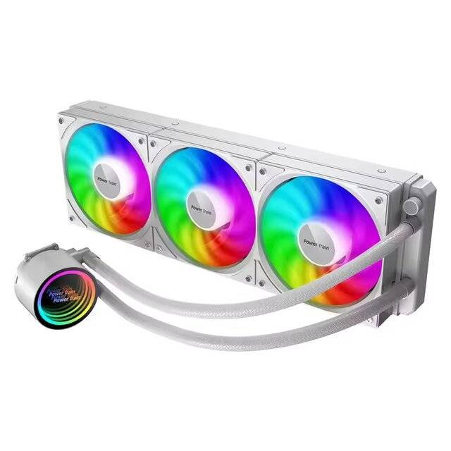 Cooler Power Train DL-360A RGB Liquid Cooled Radiator (White)