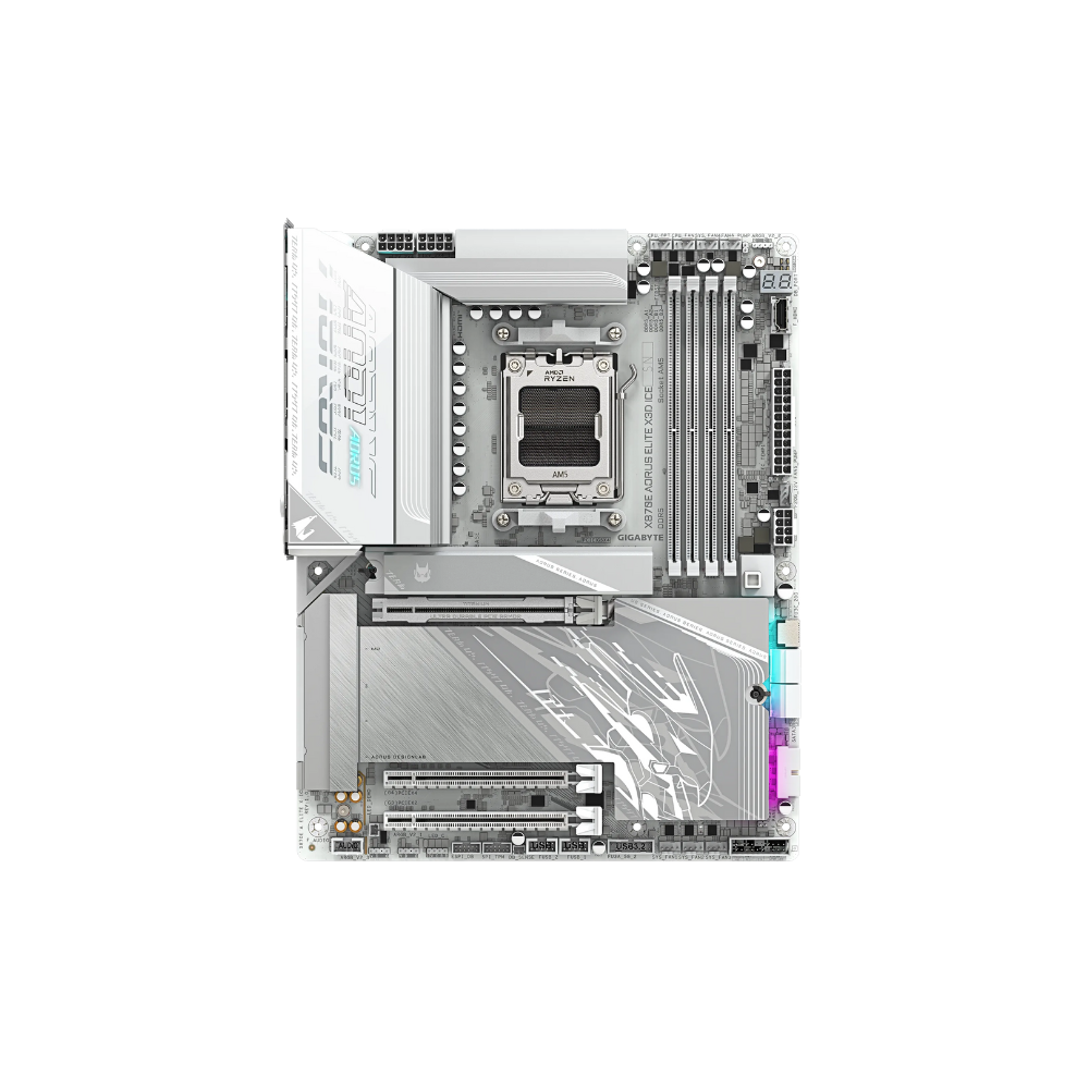Motherboard GIGABYTE X870E AORUS ELITE X3D WIFI7 ICE-Motherboard