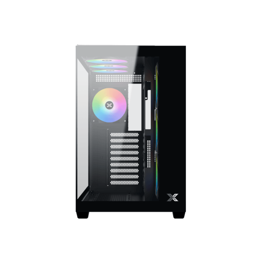 Case XIGMATEK AQUA V AIR - ATX Mid-Tower PC Case - Black