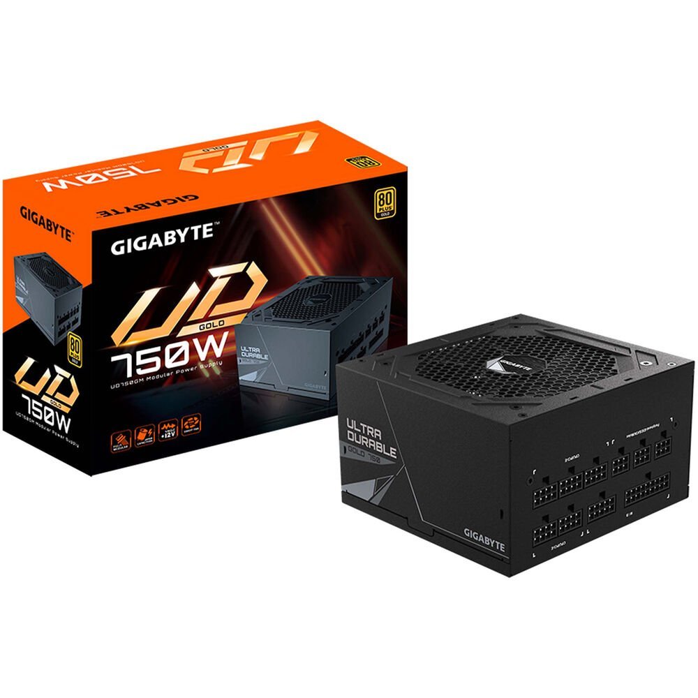 Power Supply GIGABYTE UD750GM 750W 80 PLUS Gold Modular ATX