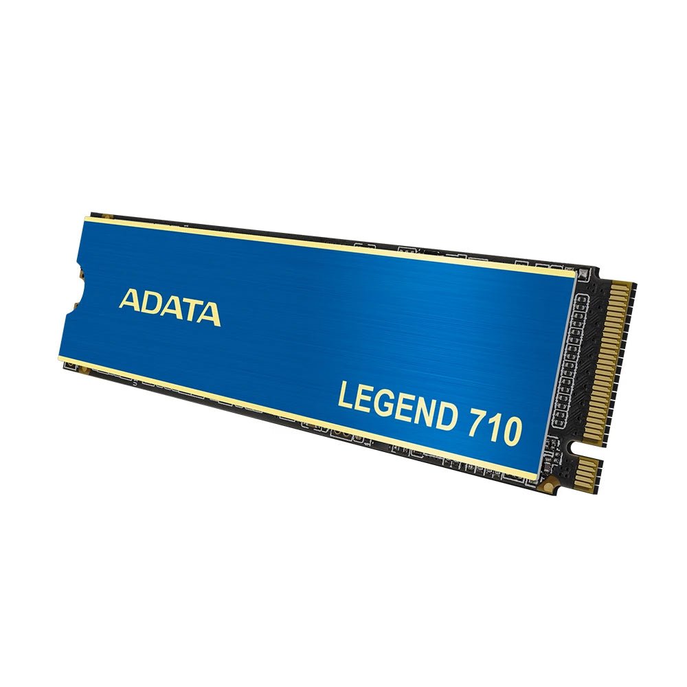 Storage ADATA LEGEND 710 1TB PCIe Gen3x4 NVMe M.2 SSD - Up to 2,400/1,800MB/s, NVMe 1.4, HMB, LDPC ECC