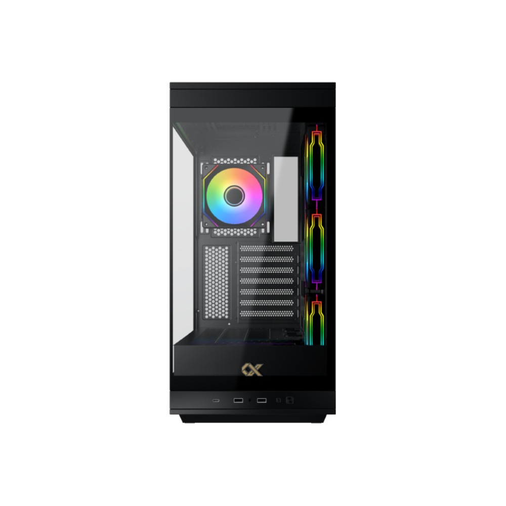 Case XIGMATEK META - E-ATX Mid-Tower PC Case - Black