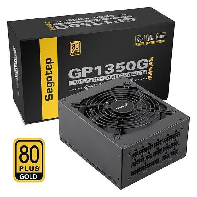 Power Supply Segotep 1250W 80+ Gold Full-Modular PSU [SG1350G]