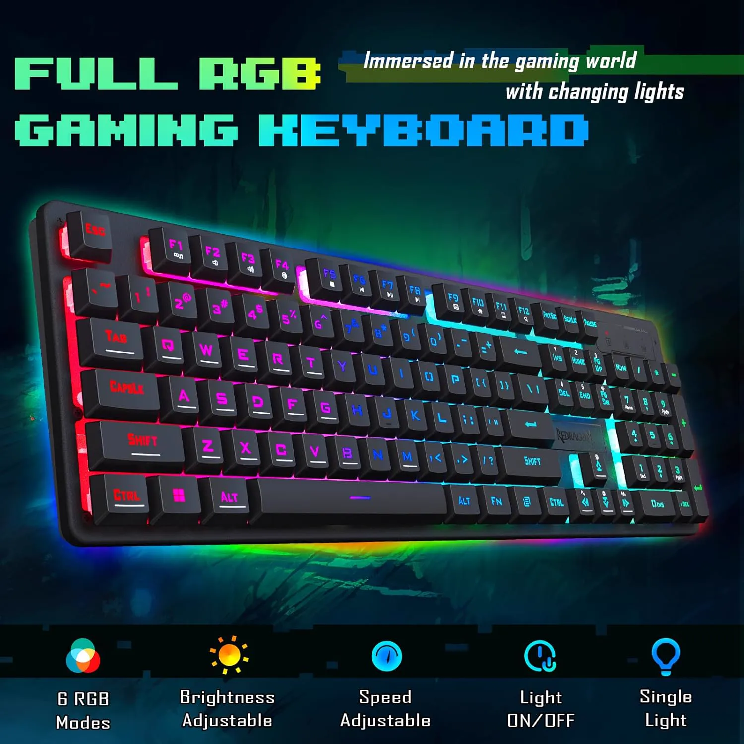Redragon S107RGB-BA Combo