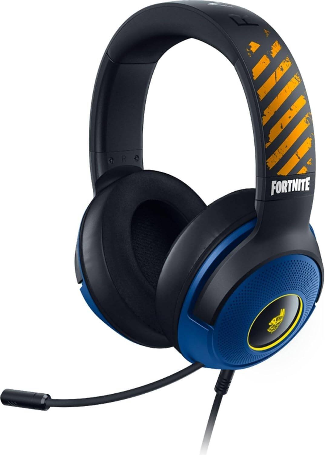 Cooler Razer Kraken V3 X Wired USB Gaming Headset - Fortnite Edition, 40mm TriForce Drivers, Chroma RGB Lighting, HyperClear Cardioid Mic, 7.1 Surround Sound, 285g Lightweight, Blue