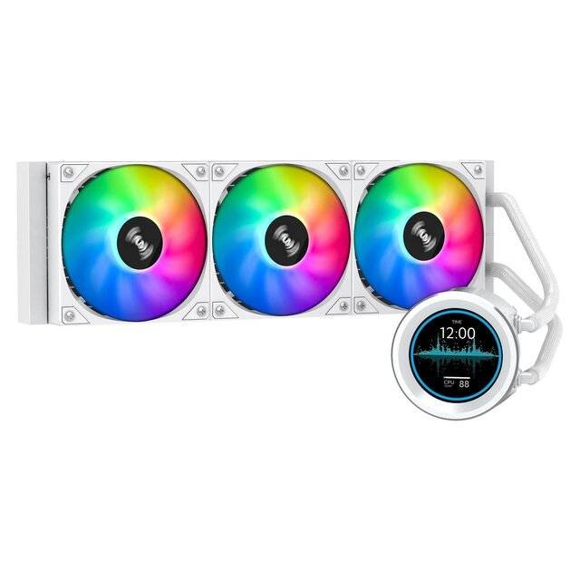 Cooler Sama 360 Pro Liquid CPU Cooler (White)