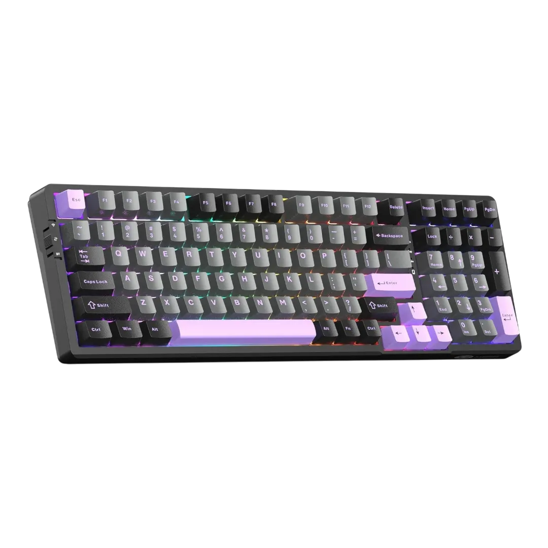 Keyboard MageGee Light100 Wireless Dark Blue Purple