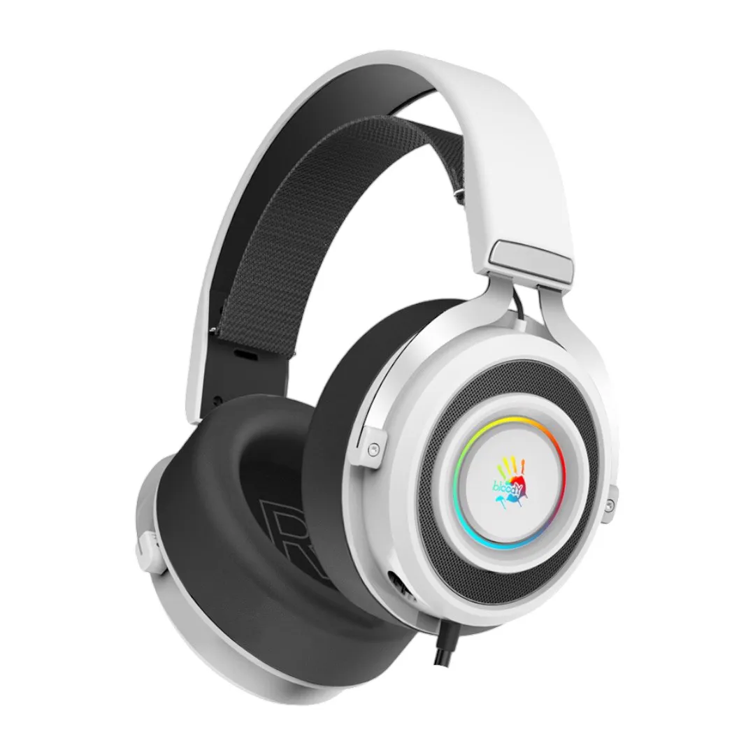 Headset Bloody G535 Virtual 7.1 Surround Sound White