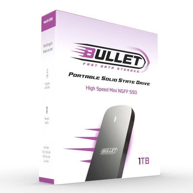 Storage Bullet Portable SSD (1TB)