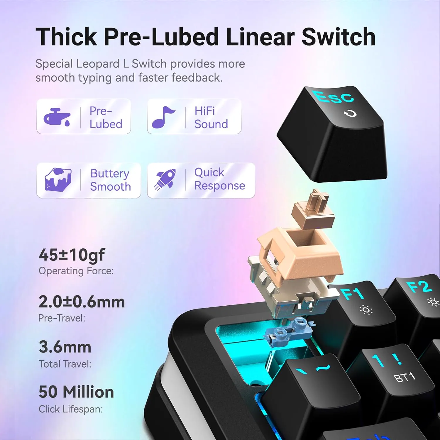 Keyboard Redragon K708 Flekact Pro Wireless