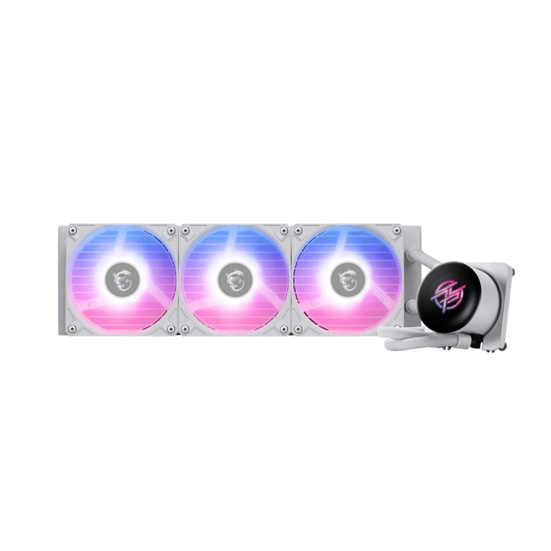 Cooler MSI MPG CoreLiquid P13 360 AIO Liquid Cooler with LCD Screen - White