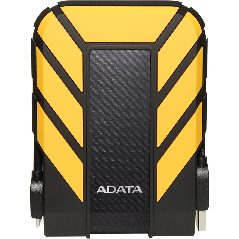 Storage ADATA HD710 Pro External Hard Drive USB 3.2 Military-Grade Shockproof Waterproof Rugged Design - 1TB — Yellow