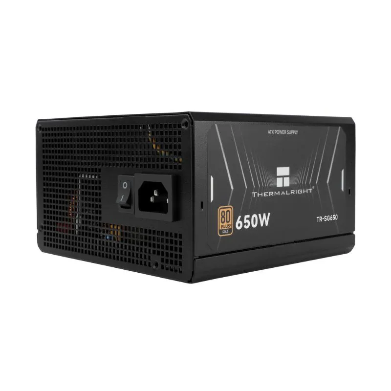Power Supply Thermalright SG-650 650W 80+ ATX 3.1 Gold Full-Modular - Black