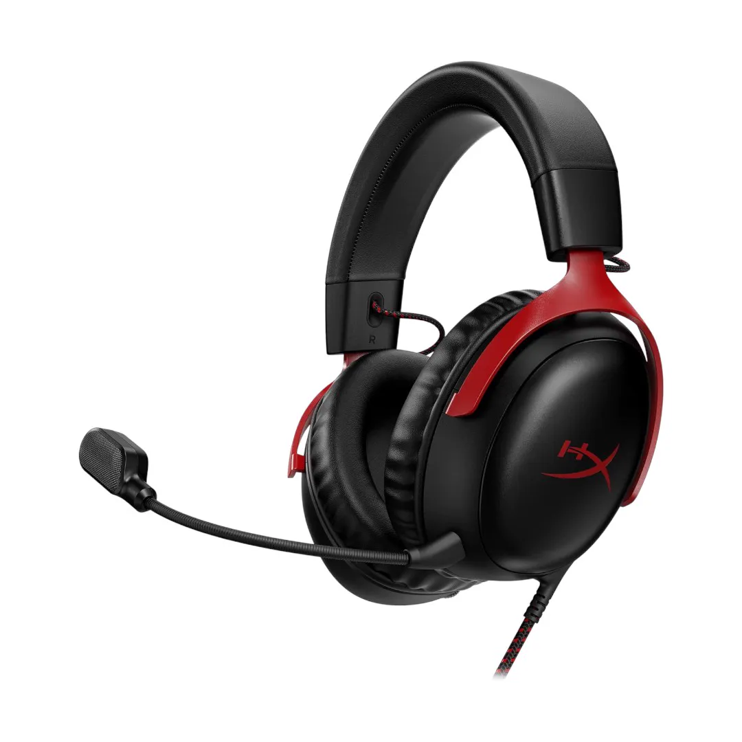 Headset HyperX Cloud III Wired Black & Red