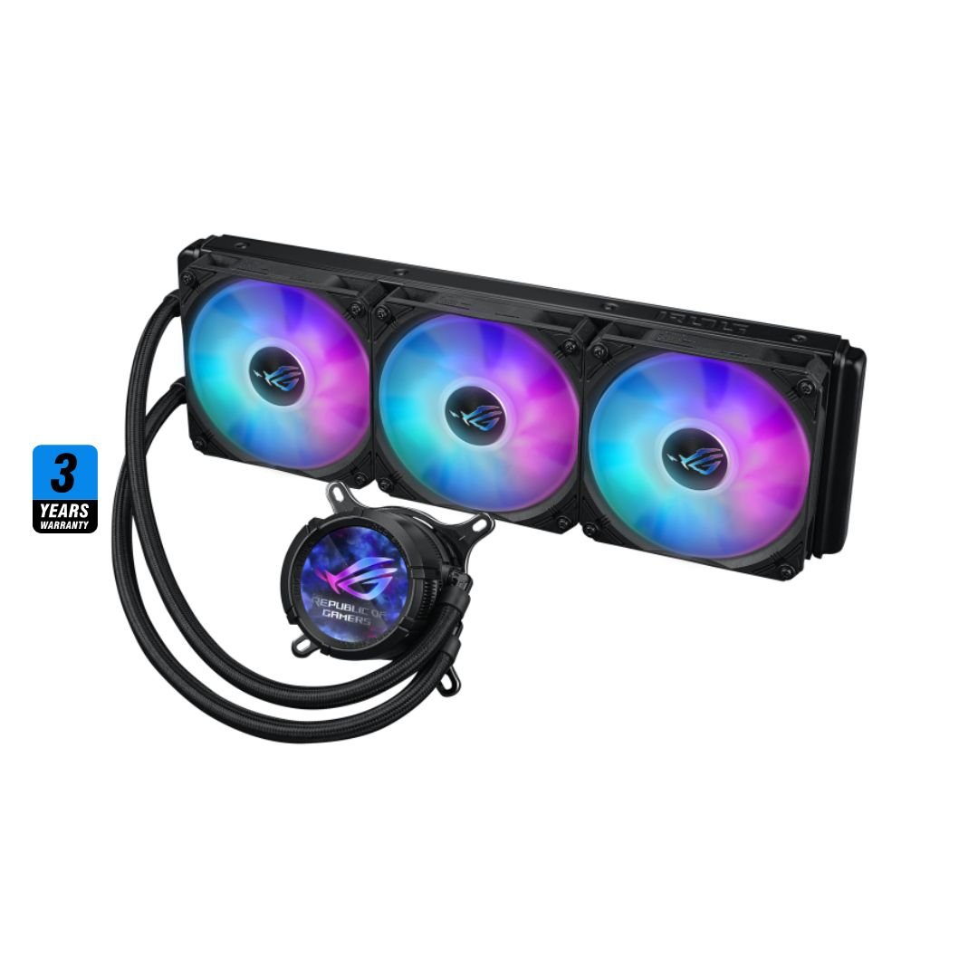 Cooler ASUS ROG STRIX LC III 360 ARGB Black, LCD