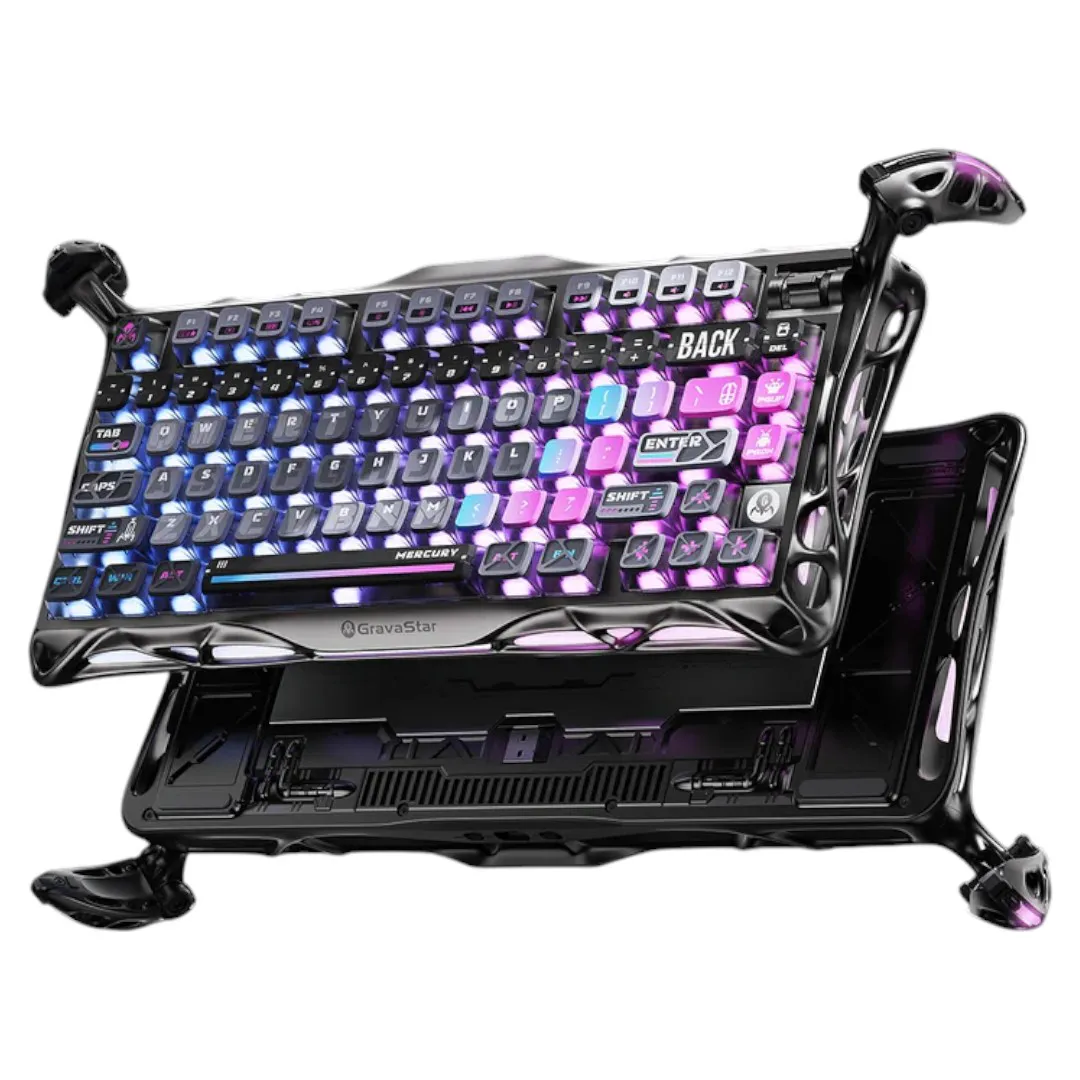 Keyboard GravaStar Mercury K1 Pro Special Edition - Cyberpunk ARBIC