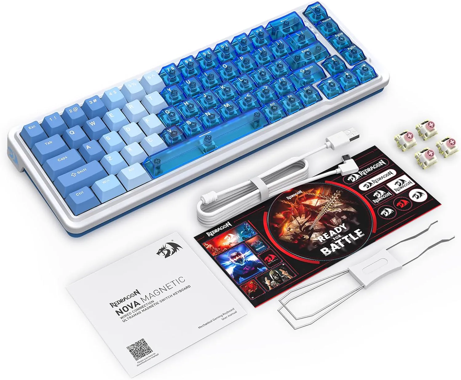 Keyboard Redragon NOVA K709PLB HE Magnetic