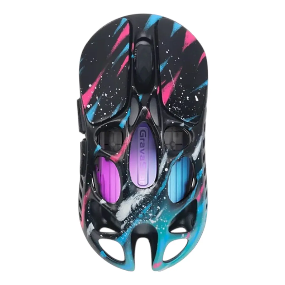 Mouse Gravastar Mercury X Pro 8K Special Edition Neon Graffiti Wireless