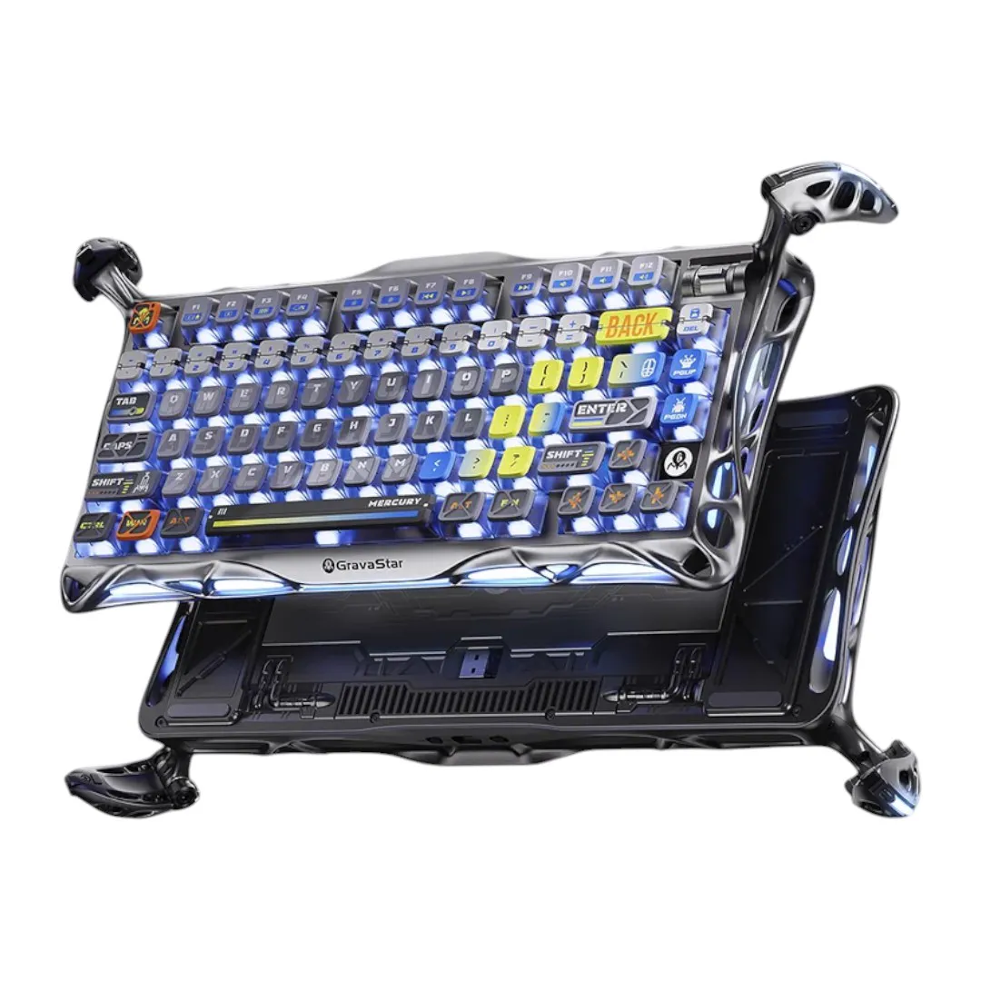 Keyboard GravaStar Mercury K1 Pro Interstellar Silver