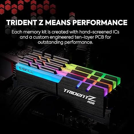 RAM G.SKILL 64GB (2 x 32GB) DDR4-3600MHz Desktop Memory