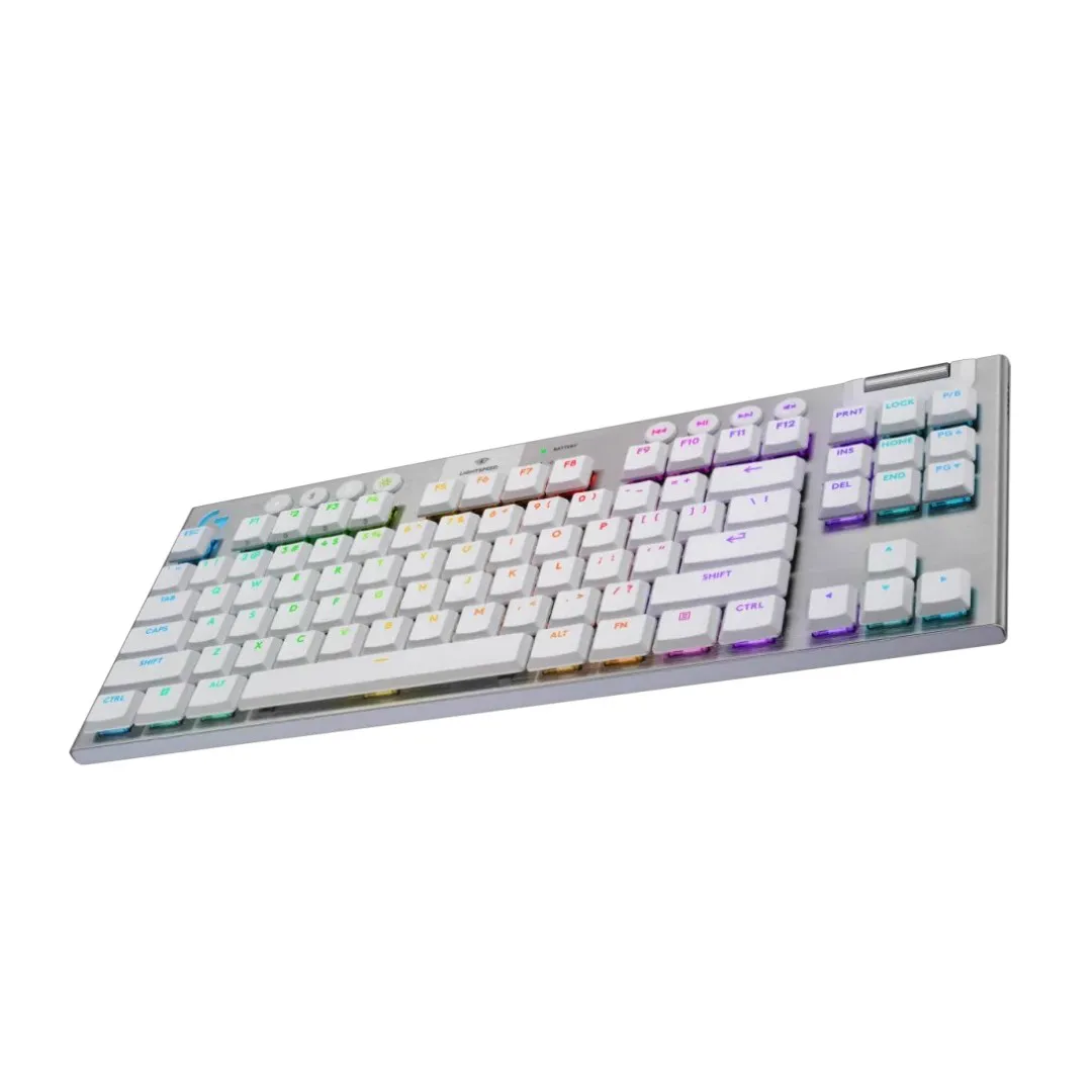 Keyboard Logitech G915 X TKL LIGHTSPEED Wireless White