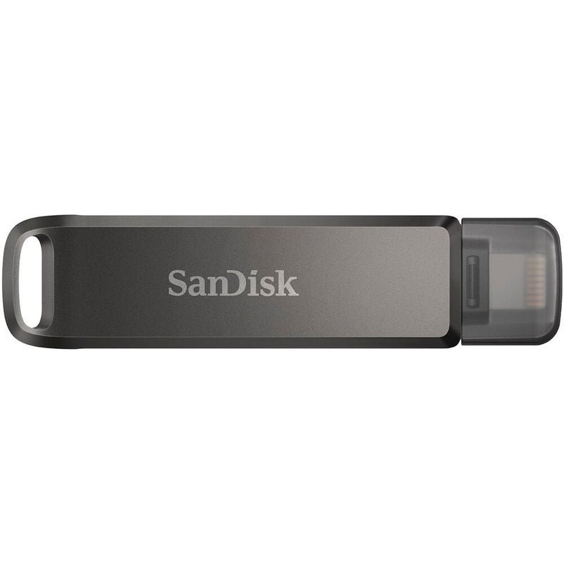 Storage SanDisk iXpand Flash Drive Luxe 64GB - Dual USB Type-C & Lightning Connectors, USB 3.1 Gen 1, All-Metal Swivel Design, Automatic iPhone Backup