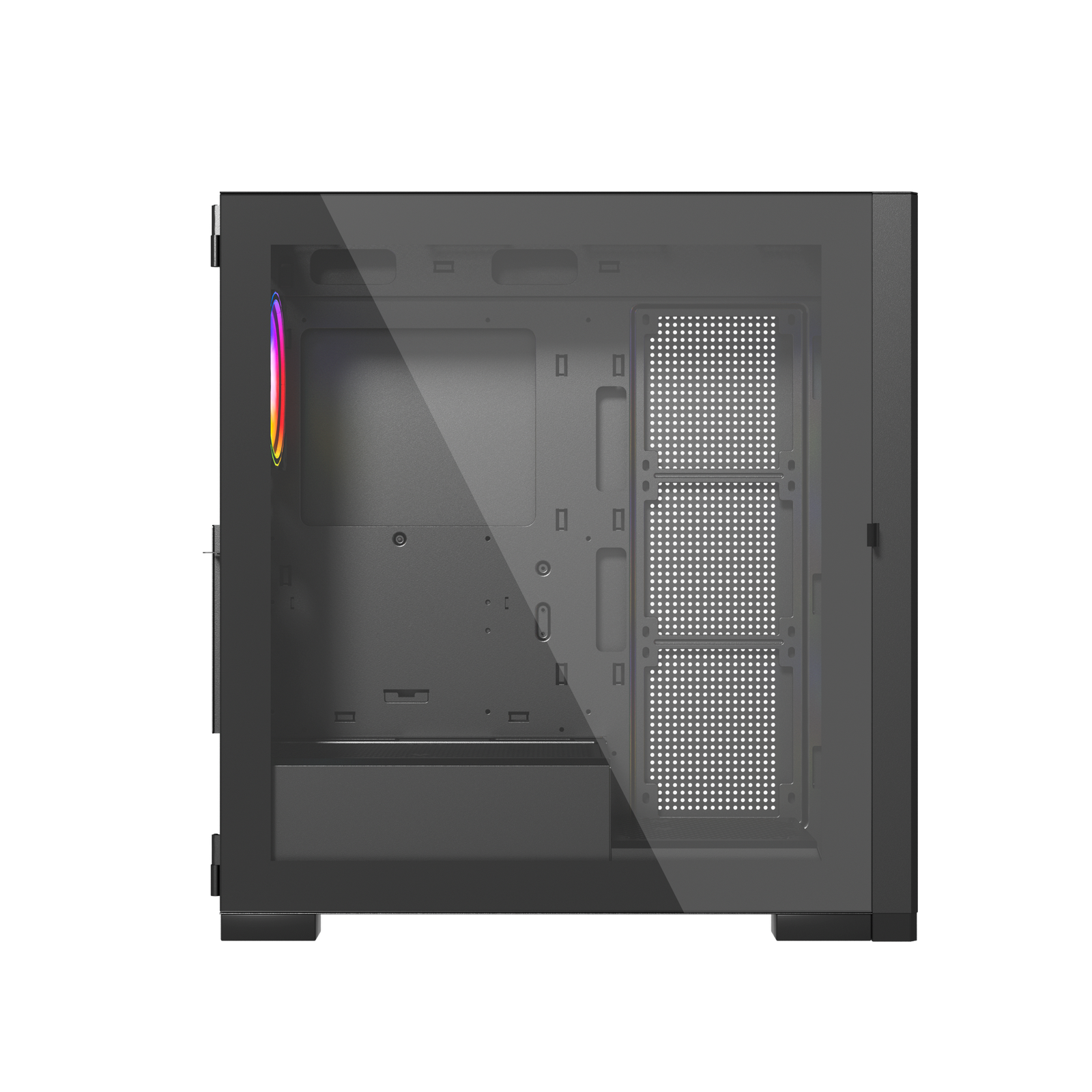 Case Raptor 290-XL ARCTIC HAWK RGB Mid Tower Case - Black