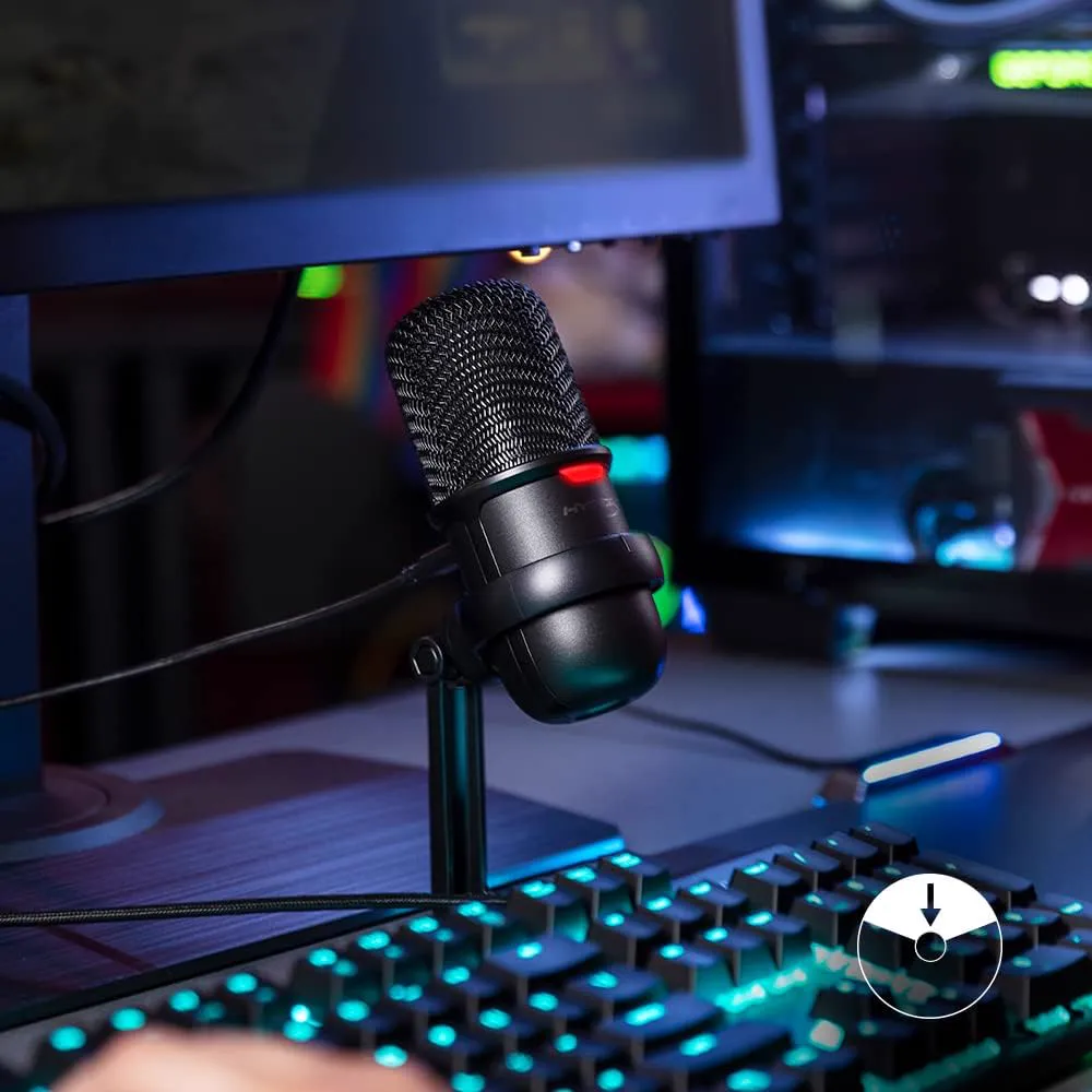 Microphone HyperX SoloCast USB Condenser