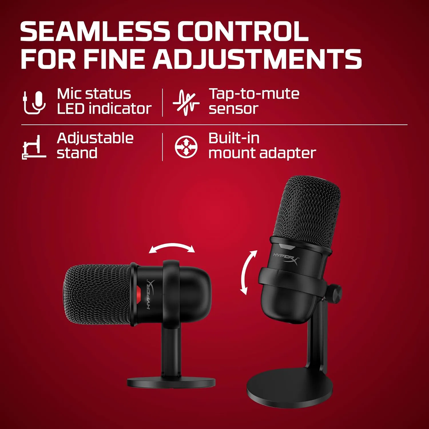 Microphone HyperX SoloCast USB Condenser