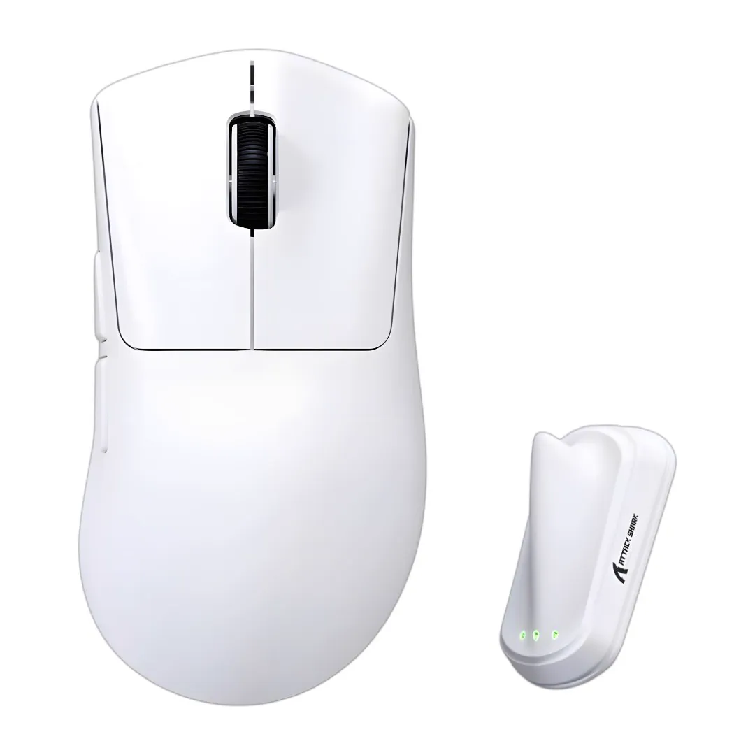 Mouse Attack Shark V8 Ultra-Light Ergonomic Wireless