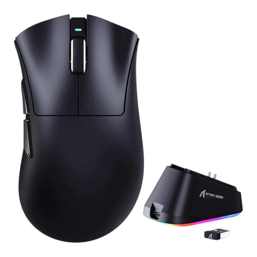 Mouse Attack Shark V3PRO Ultra-Light White Black